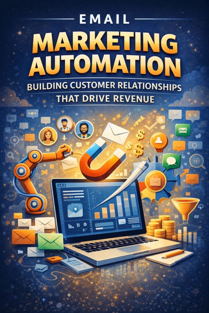Email marketing automation strategy for building customer relationships and driving revenue growth
